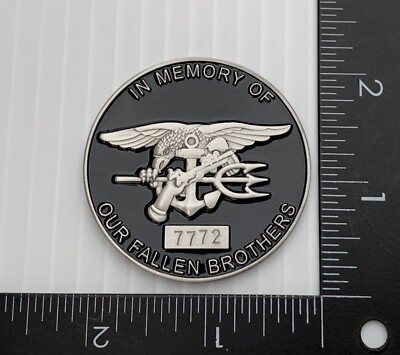 Navy Seal Team 1 Lt Mike Murphy Operation Red Wings Challenge Coin