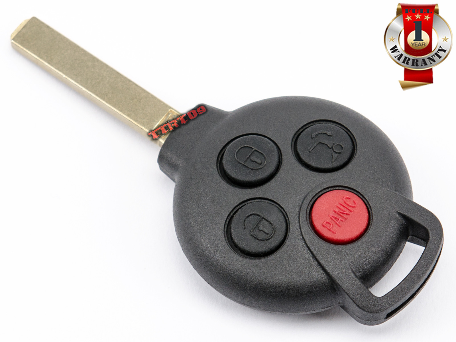 1Taster Schl&uuml;ssel Ersatz Geh&auml;use Passend F&uuml;r Smart 450 Fortwo