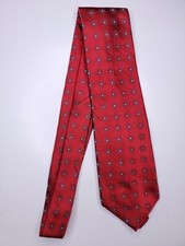 Dkny Mens Formal Necktie 58"Lx3.5"W Red Neck Tie