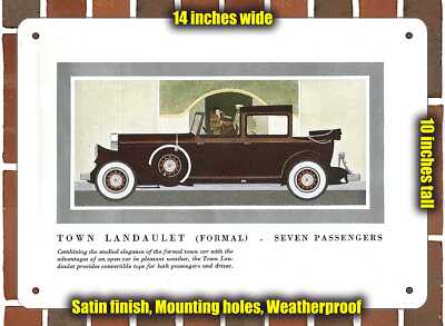 METAL SIGN - 1931 Pierce Arrow (Sign Variant #13)
