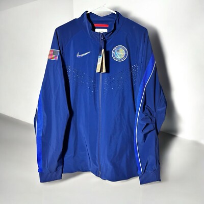 $400 Nike Women s L Paris 2024 Team Issued USA Olympic Podium Jacket DZ3572-492