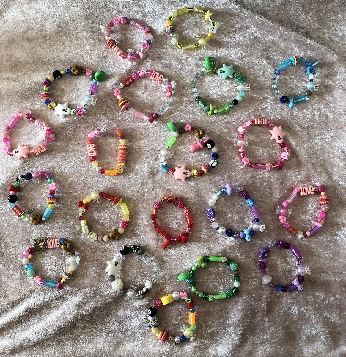 Bead bracelet best sale charms