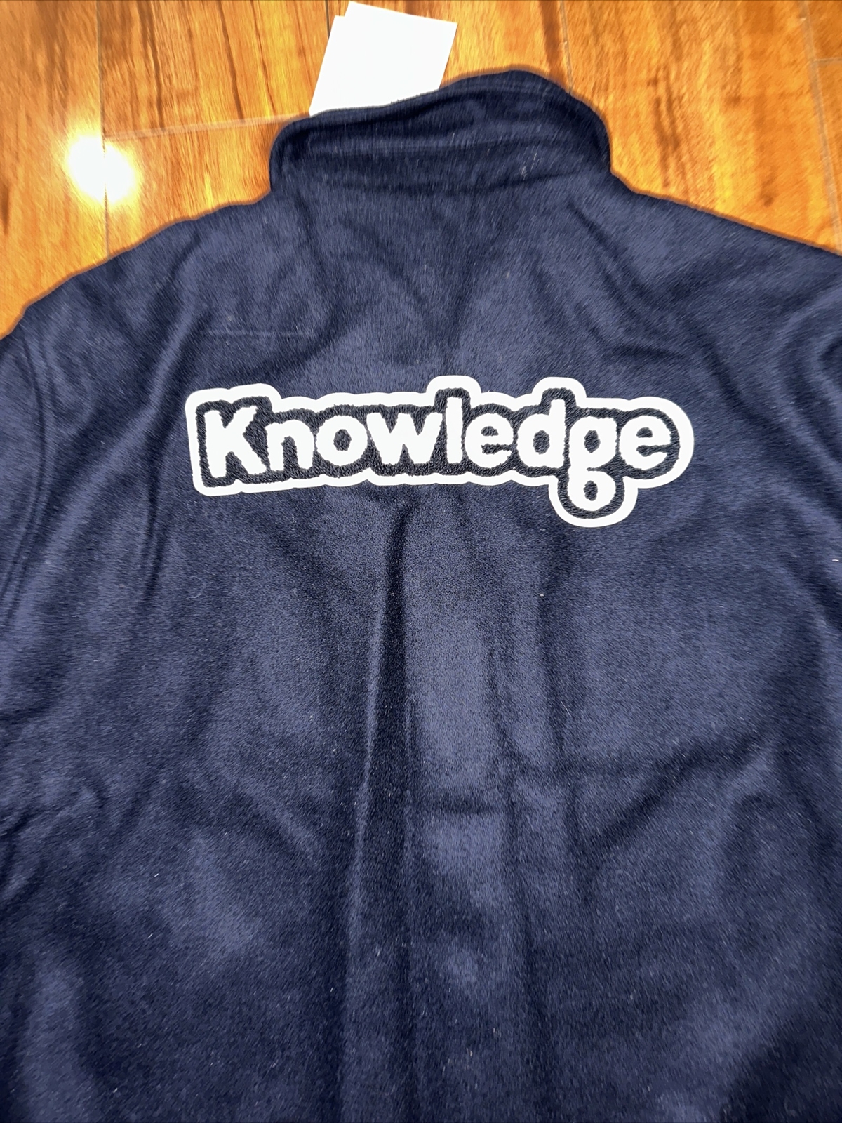 Knowledge Cotton Apparel Wool Varsity Jacket Mens Large NWT