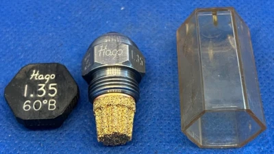 HAGO 1.35 60°B Solid GICLEUR Buse brûleur CHAUDIERE fuel fioul Mazout Danfoss