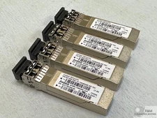 LOT OF 4 740-021308 JUNIPER AVAGO AFBR-709SMZ-JU4 10GE 850NM MMF SR SFP+