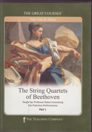 24 CD AUDIOBOOK SET THE STRING QUARTETS OF BEETHOVEN The Great Courses Lectures - Picture 1 of 4
