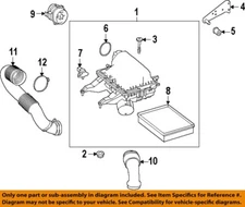 MERCEDES OEM 14-23 C300 Engine Air Intake-Pressure Sensor 0081534428