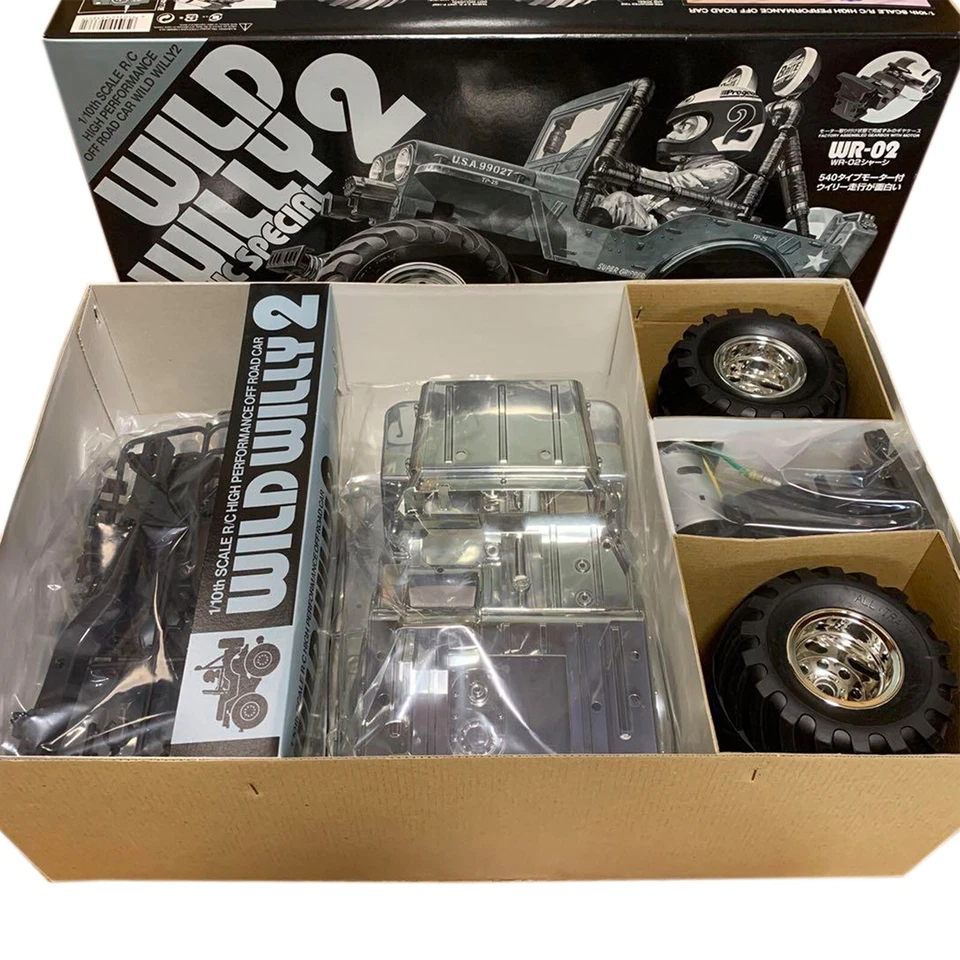 TAMIYA 1/10 Electric RC Off Road Car WILD WILLY 2 METALLIC SPECIAL Japan New - Image 2 of 3