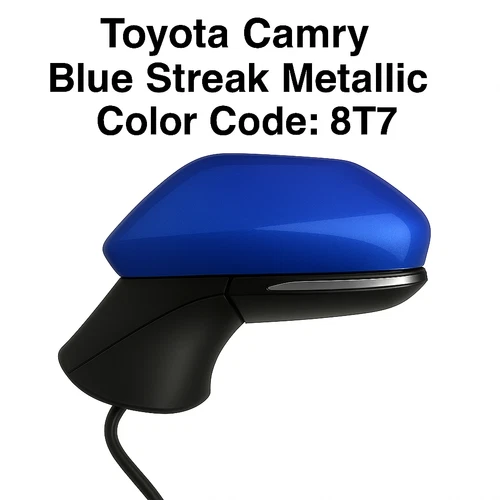 NEW BLUE STREAK Driver Side Mirror fits 2018-20 Toyota Camry Heat, Signal, BSM