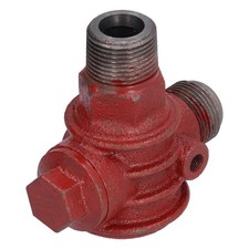 Inch Cast Iron Check Valve - One Way Piston Type Low Backflow Valve For