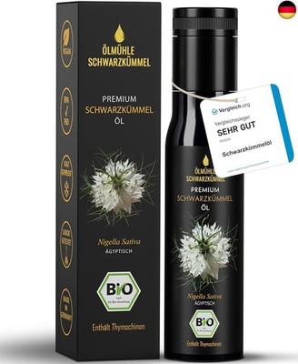 Premium Organic Black Cumin Oil ? 1st Pressing ? 100% Cold Pressed ? 100%