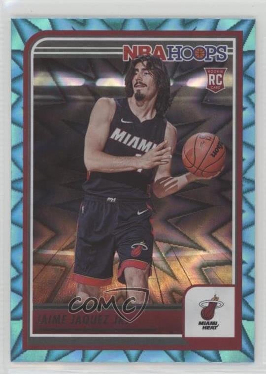 2023-24 Panini NBA Hoops Rookies Teal Explosion Jaime Jaquez Jr #249 0g0n