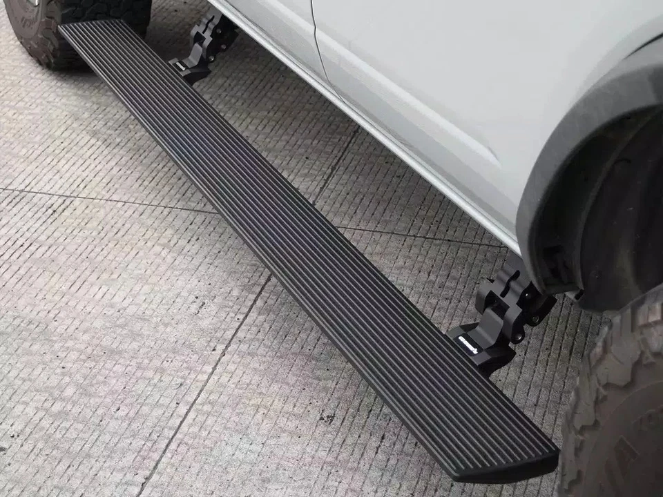 RT VoltStep Electric Powder Coat Running Boards Fit 2021-2025 Ford Bronco 4-Dr Foto 4 de 4