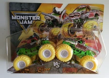 Monster Jam Trucks Pirates Curse Vs Zombie Twin Pack Series 32 New 2025