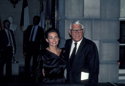 Barbara Grant Cary Grant during Princess Grace Foundation Fundrais- Old Photo