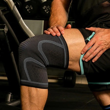 2 Knee Sleeve Compression Brace Support For Sport Joint Pain Arthritis Relief