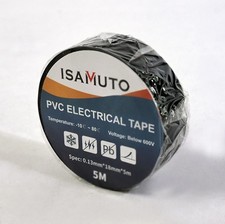 10 rolls of ISAMUTO Electrical Tape PVC - See quantity discount
