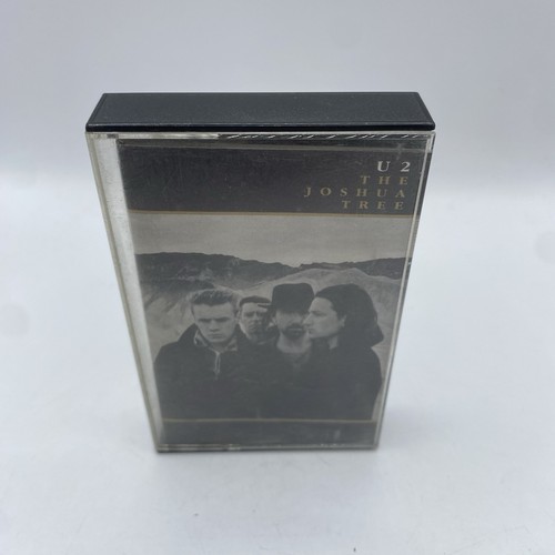 U2 – The Joshua Tree - Cassette Tape Album - 1987 White Shell - Picture 2 of 11