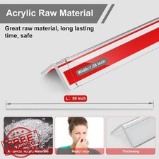 AGHITG Clear Wall Corner Guards Protector 4PCS 59"L Prevent Scratches