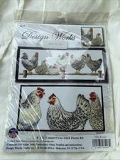 C-25 NEW DESIGN WORKS COUNTED CROSS-STITCH KIT “THE ROOST”