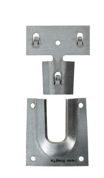 Étrier à queue d'aronde Simpson ETSN130 en acier de 3 mm pour assemblage bois - 2