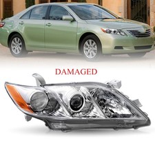 Rightpassenger Side For 2007 2008 2009 Toyota Camry Halogen Projector Headlight