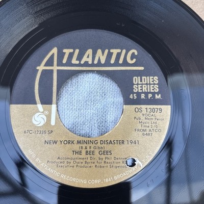 Bee Gees - New York Mining Disaster 1941 / My World (7'', Single, PL)