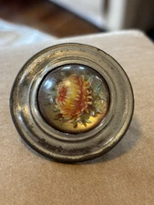 Antique Horse Bridle Rosette/ Button / Concho