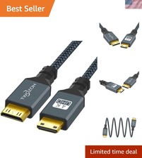 Compact Mini HDMI to Mini HDMI 30CM Cable for Projectors and Cameras