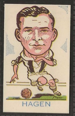 DONALDSON-FOOTBALL (BIG HEADS 4TH 01-90 NAME/ADD)1953-#51- SHEFFIELD UTD HAGAN