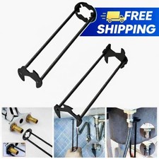 Multifunctional Sink Wrench Set, 2-Pcs Basin and Faucet Wrench Tool with Fou.