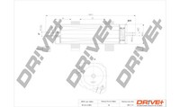 Dr!Ve+ DP1110.13.0079 Kraftstofffilter FüR Audi
