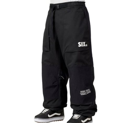 686 Six 2.5L Chaos Pant (L) Black M4WN987-BLK | eBay