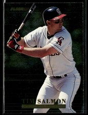 1994 Fleer #13 Tim Salmon Tim Salmon: A.L. Rookie of the Year Card 3901P. rookie card picture