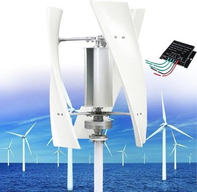 Windkraftanlage Windgenerator Windrad  & MPPT Regler Off Grid  24V 3000W