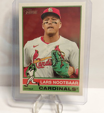 2025 Topps Heritage High Number Lars Nootbaar Cardinals #724 SHORT PRINT