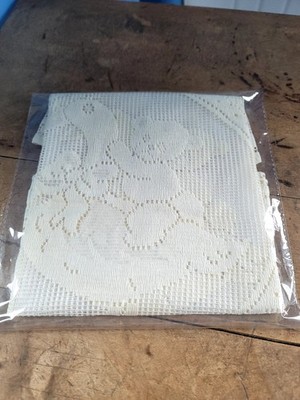 Lace Battenberg&Linen Coaster,Linen Holder and Basket Liner(3685HOMT)Warmer