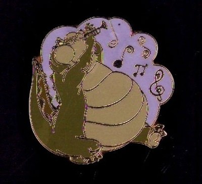 Disney Card Fun 100 Joyful Louis Orchestra D100 SSR13 Princess And The Frog pin