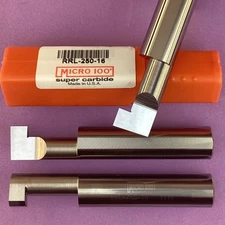 MICRO 100  RRL-250-16 Carbide Retaining Ring Bar; 1/2” Shank🎯Machinist