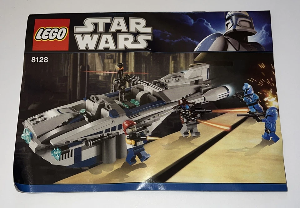 LEGO 8128 Star Wars Cad Bane's Speeder 100% COMPLETE All Minifigs No Box - Image 3 of 4