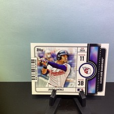 2026 Topps Series 1 Big Ticket Player Jose Ramirez BTP-9 Guardians