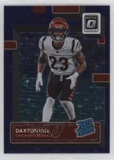 2022 Donruss Optic Rated Rookie FOTL Purple Stars Prizm 4/15 Daxton Hill 1gf0