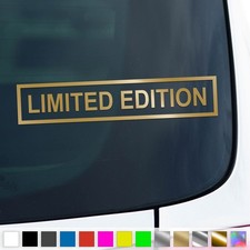 Limited Edition Aufkleber Tuning Style Special Edition Sticker Auto Geschenkidee