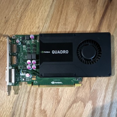 NVIDIA Quadro K2000 PCIe x16 Graphics Card DisplayPort DVI Multi-Monitor