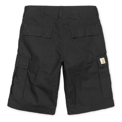 Carhartt WIP Regular Cargo Short Black Rinsed