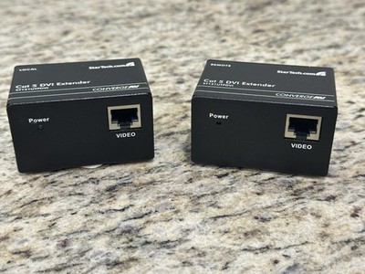 Star Tech Converge AV DVI Over Cat5 Extender ST121UTPDVI  BE-97