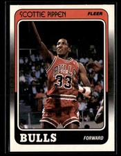 1988-89 Fleer Scottie Pippen Rookie Card #20 Bulls HOF RC NEAR MINT NICE!. rookie card picture