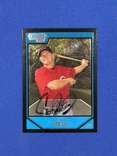 Cody Strait Signed 2007 Bowman Prospects Chrome Card Auto Reds Autograph #bc108