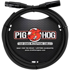 Pig Hog Microphone Cable 8mm XLR(M) to XLR(F) 30 ft.