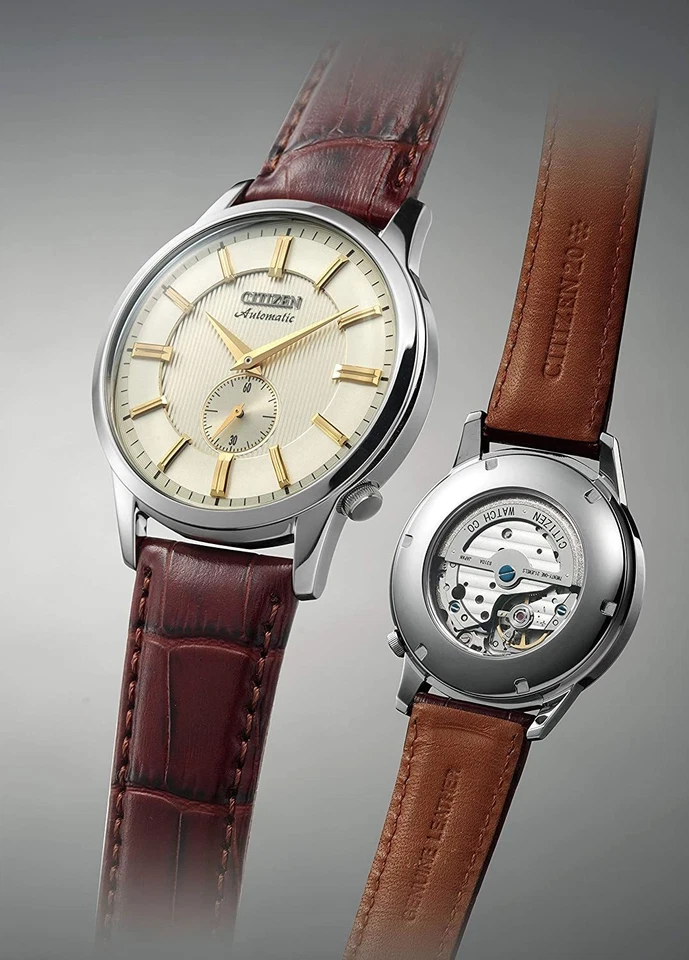Colección Citizen Mecánica Línea Clásica Pequeña Segunda NK5000-12P - Imagen 2 de 2